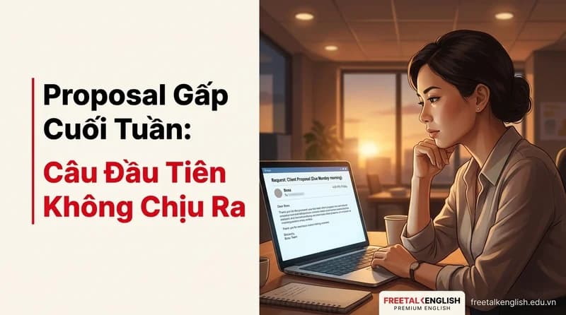 Cách Viết Proposal Tiếng Anh Cho Người Đi Làm Kèm Ba Mẫu