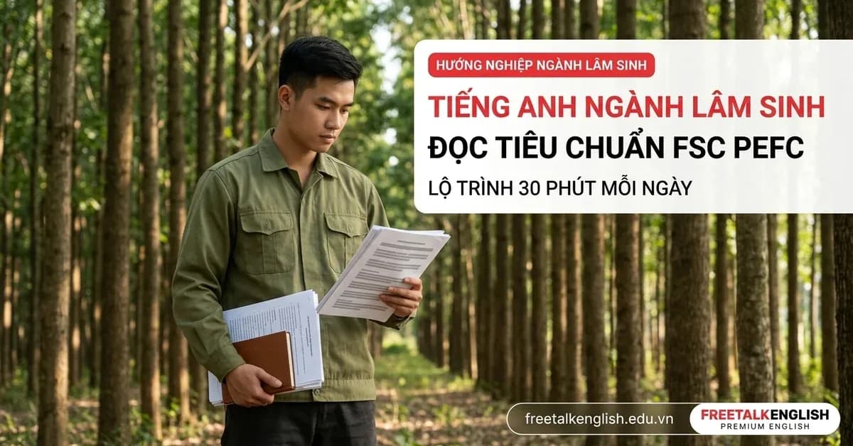 Phương Pháp Học Tiếng Anh Ngành Lâm Sinh Và Chứng Chỉ Nên Có