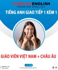 Khóa học Tiếng Anh giao tiếp Việt – Quality GV Việt + Châu Âu