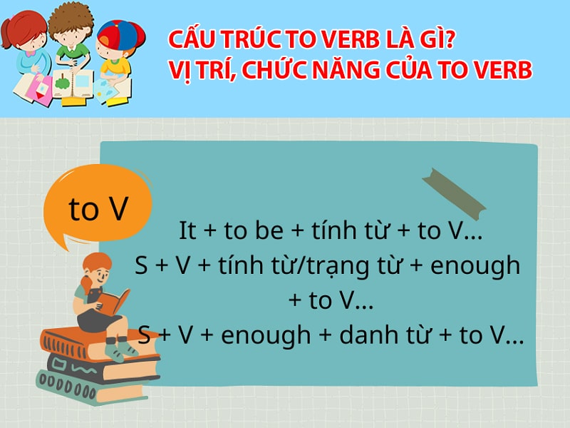 Cấu trúc To Verb là gì? Vị trí, chức năng của To Verb