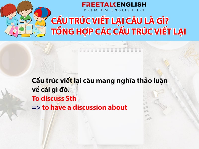 Cấu trúc viết lại trong Tiếng Anh là gì? Tổng hợp các cấu trúc viết lại phổ biến
