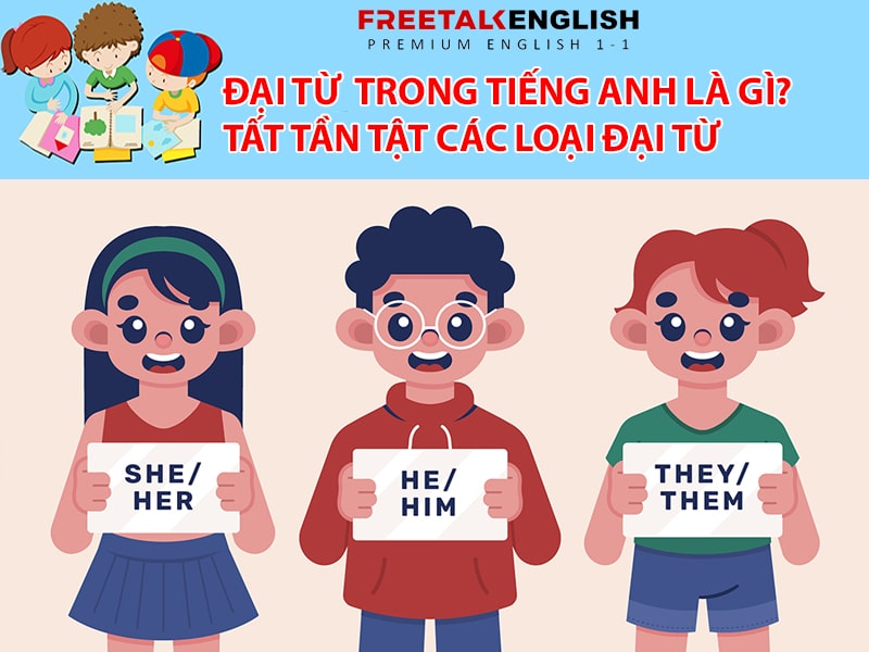 Đại từ là gì? Tất tần tật các loại đại từ trong tiếng Anh