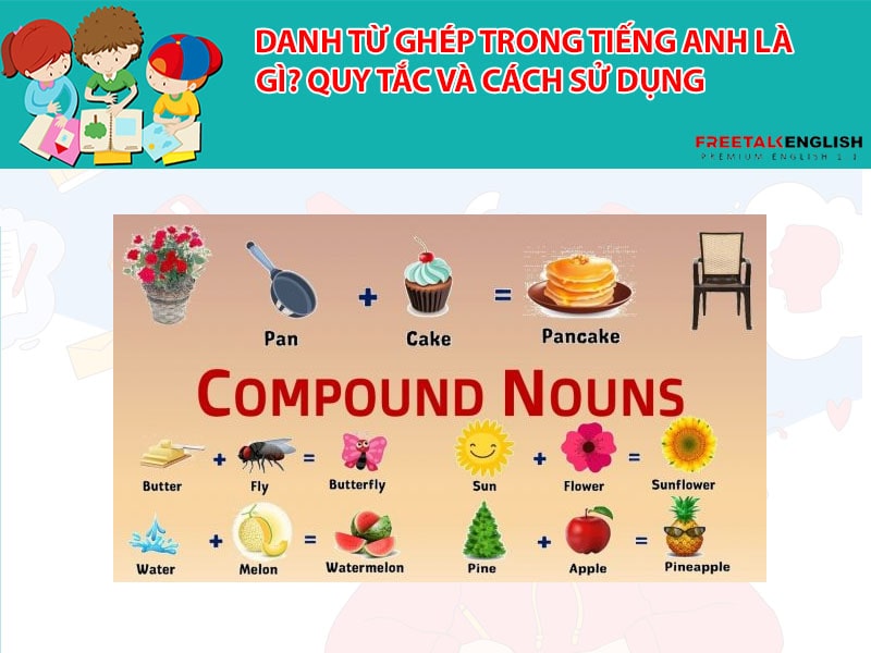 Danh từ ghép trong tiếng Anh là gì? Quy tắc và cách sử dụng
