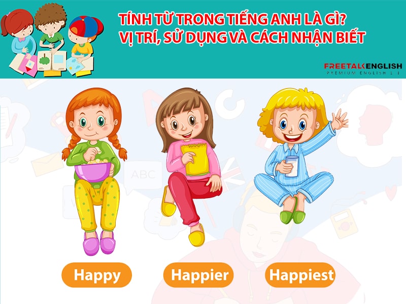 Tính từ trong tiếng Anh là gì? Vị trí, sử dụng và cách nhận biết