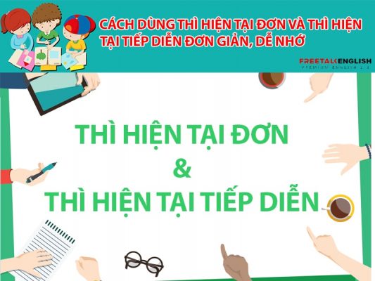 Cách dùng thì hiện tại đơn và thì hiện tại tiếp diễn đơn giản, dễ nhớ