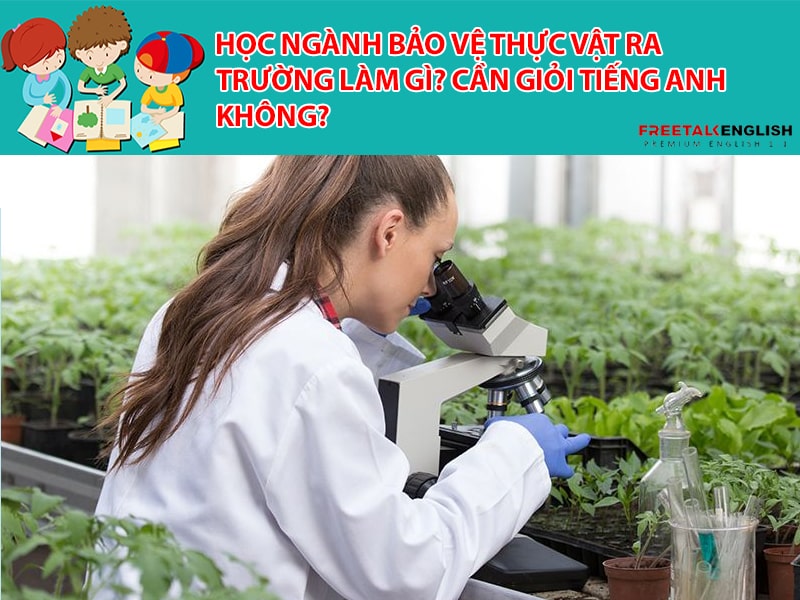 Học ngành bảo vệ thực vật ra trường làm gì? Cần giỏi Tiếng Anh không?