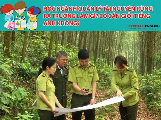 Học ngành quản lý tài nguyên rừng ra trường làm gì? Có cần giỏi Tiếng Anh không?