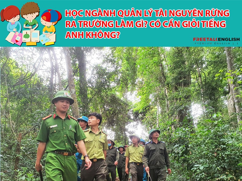 Học ngành quản lý tài nguyên rừng ra trường làm gì? Có cần giỏi Tiếng Anh không?