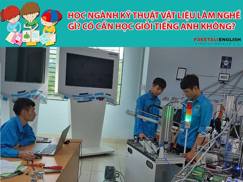 Học ngành Kỹ thuật vật liệu làm nghề gì? Có cần học giỏi tiếng Anh không?