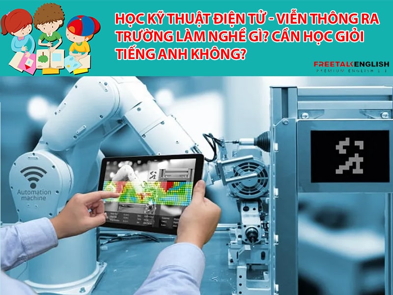 Học Kỹ thuật điện tử - viễn thông ra trường làm nghề gì? Cần học giỏi tiếng Anh không?