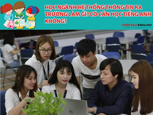 Học ngành Hệ thống thông tin ra trường làm gì? Có cần học tiếng Anh không?