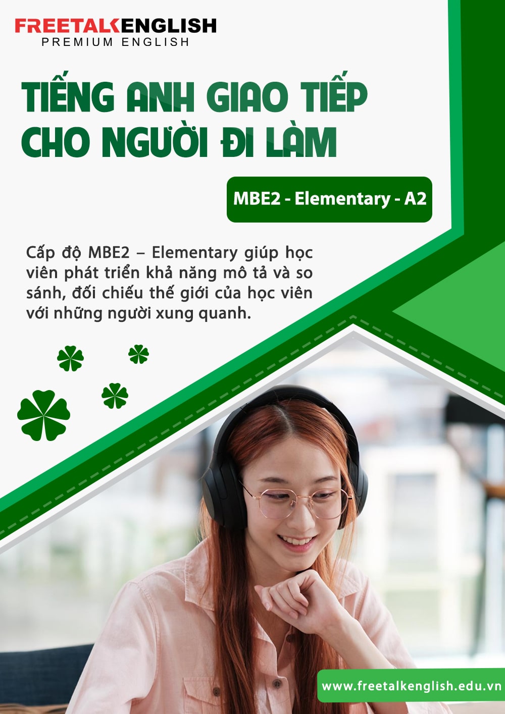 Tiếng Anh giao tiếp cho người đi làm trình độ MBE2 - Elementary - A2