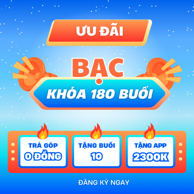 Ưu đãi tại Freetalk English khi đăng ký khóa học