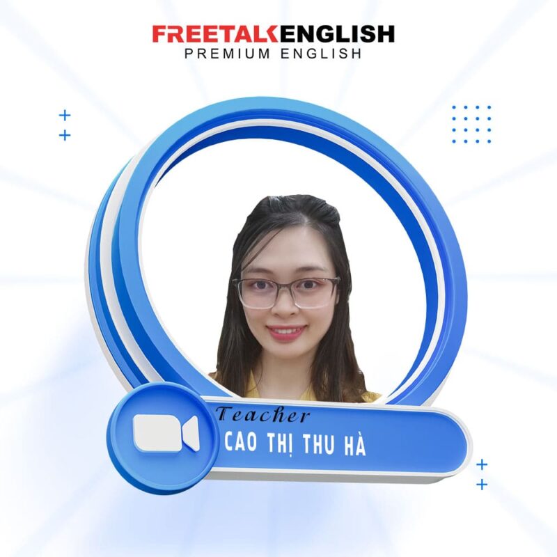 Giáo viên Cao Thị Thu Hà