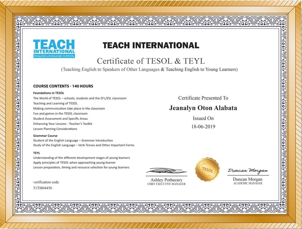 Giáo viên Jeanalyn Alabata