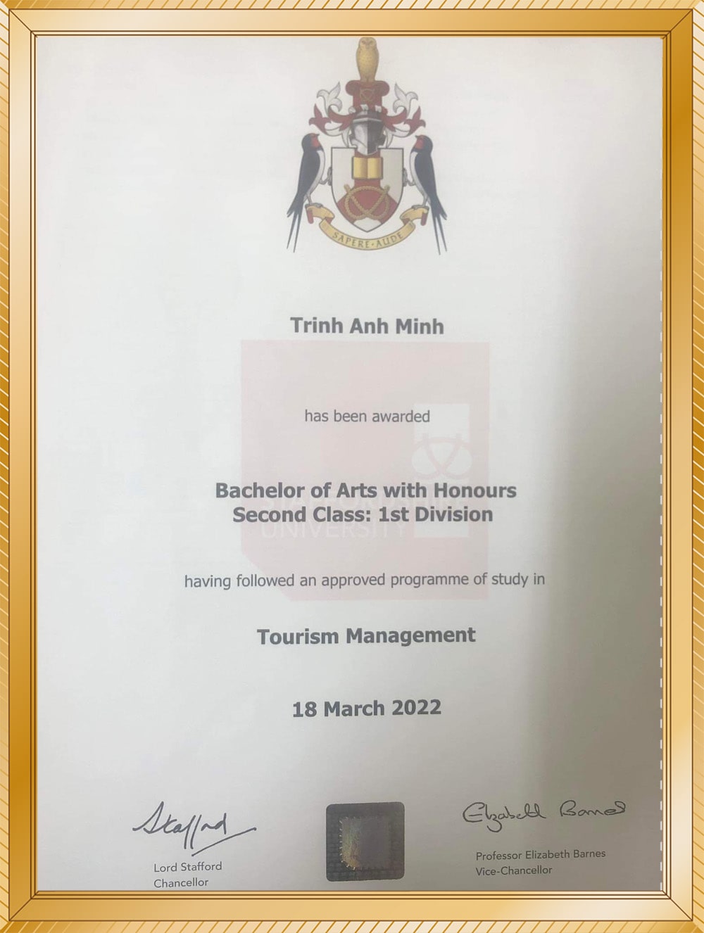 Giáo viên Trịnh Anh Minh