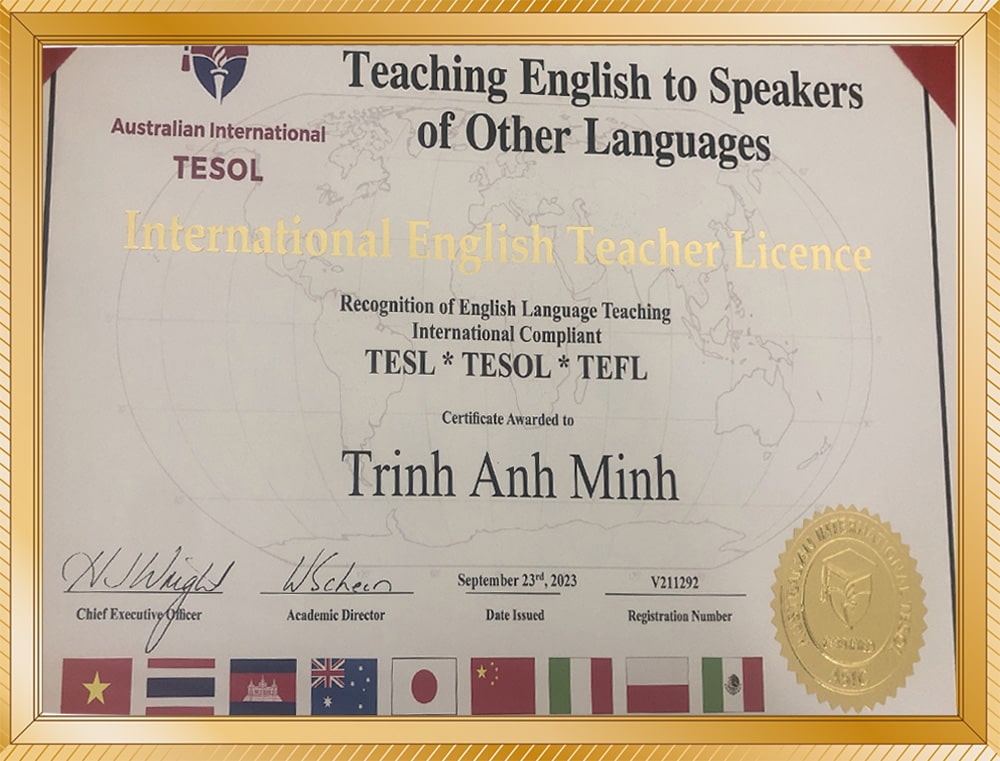 Giáo viên Trịnh Anh Minh