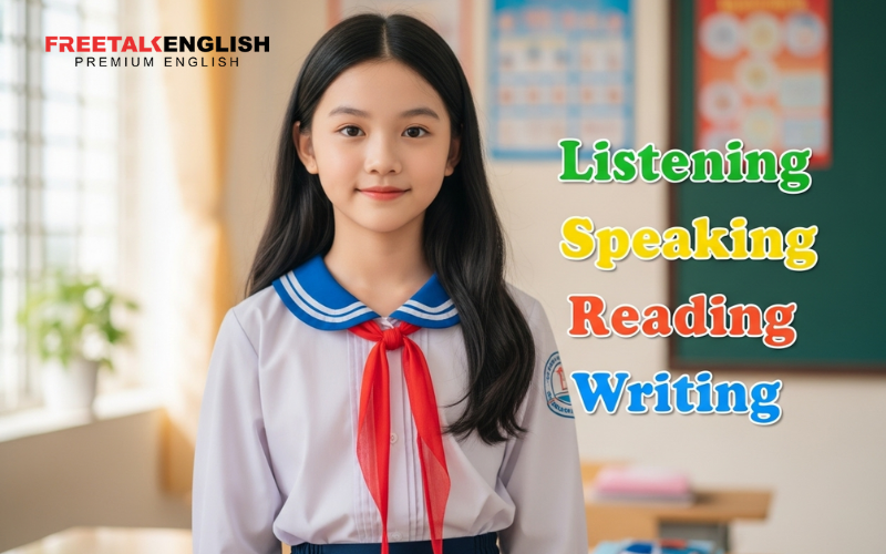 Rèn luyện đồng đều các kỹ năng tiếng Anh