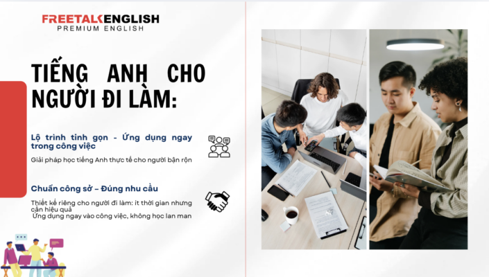 tiếng anh cho người đi làm