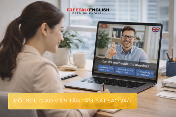 Học tiếng anh online cho người đi làm