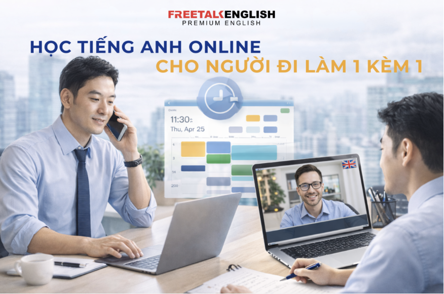 Học tiếng Anh online cho người đi làm