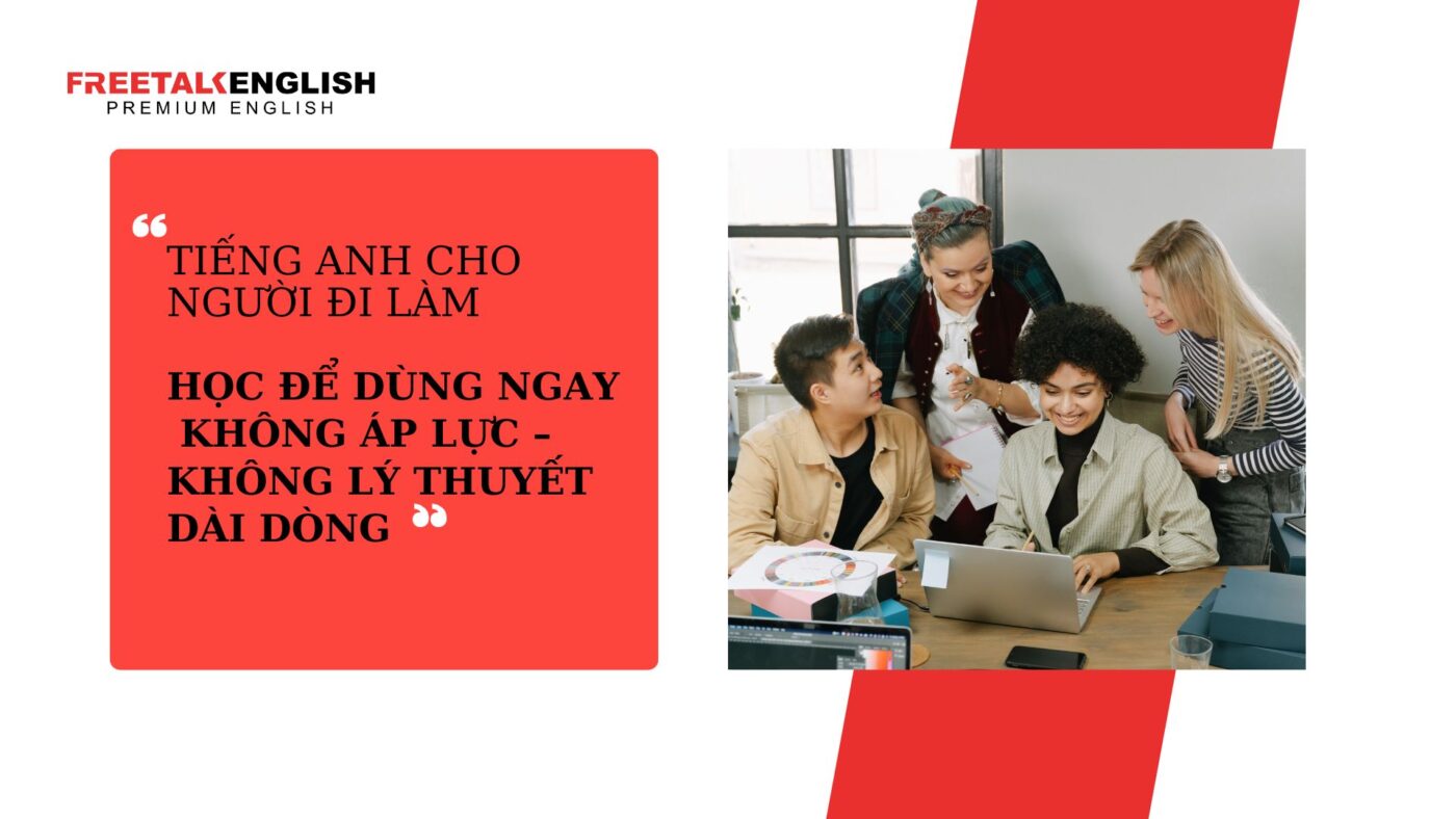 tiếng anh cho người đi làm