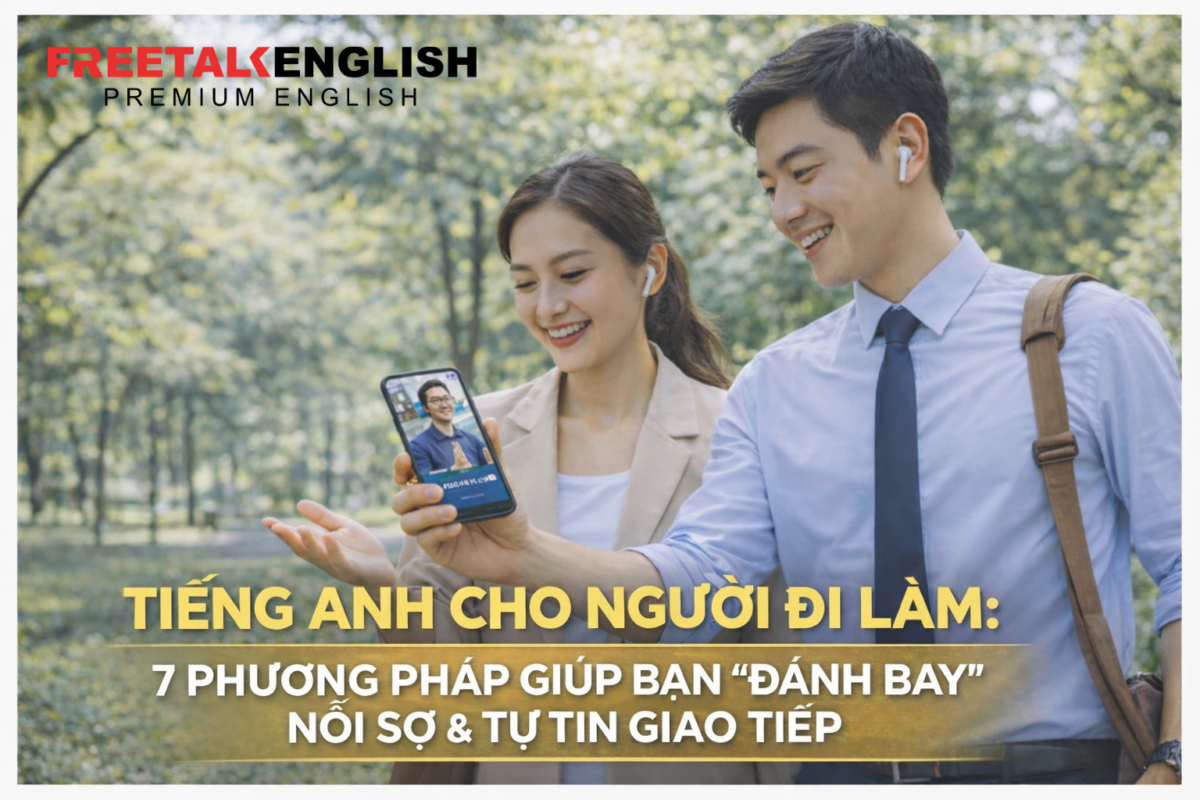 HỌC TIẾNG ANH ONLINE CHO NGƯỜI ĐI LÀM