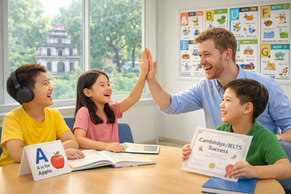 Tiếng Anh trẻ em Hà Nội