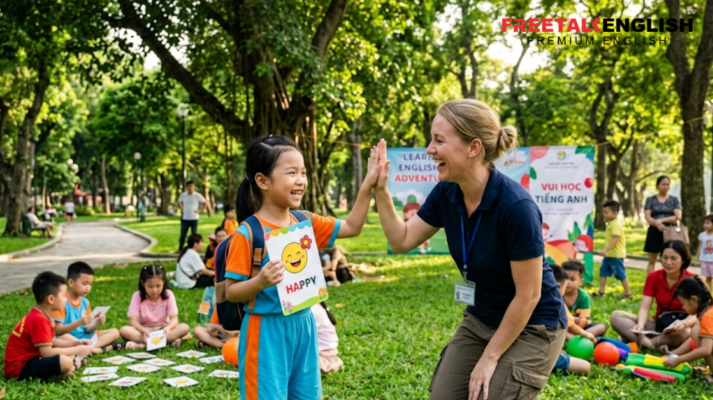 tiếng Anh cho trẻ em Hà Nội
