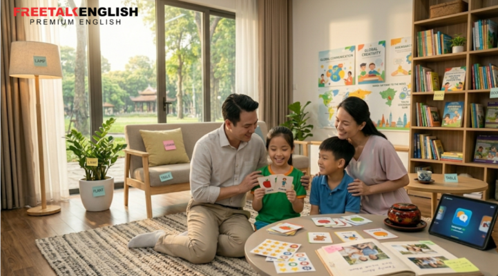 tiếng anh trẻ em hà nội