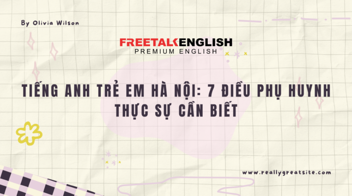 tiếng anh trẻ em hà nội