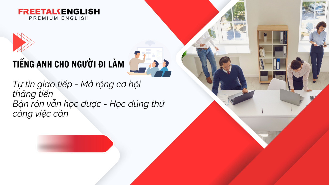 tiếng anh cho người đi làm