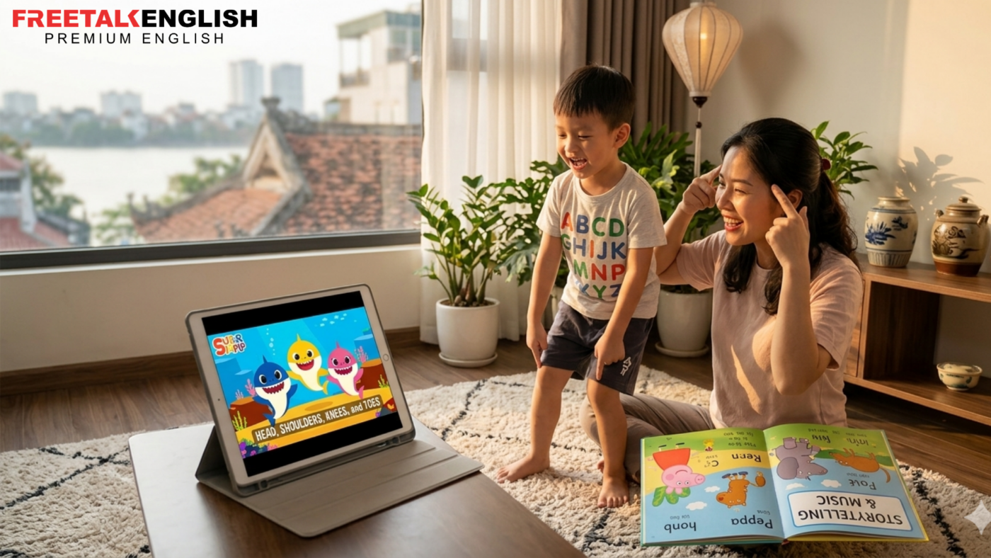 tiếng anh trẻ em hà nội