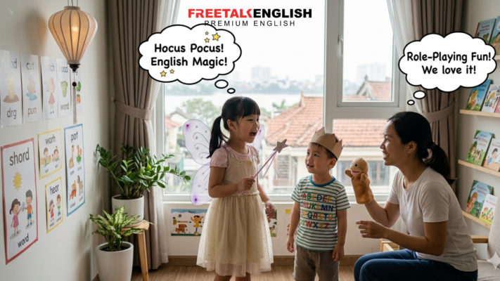 tiếng anh trẻ em Hà Nội