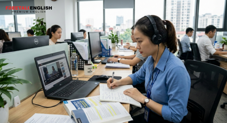 HỌC TIẾNG ANH ONLINE CHO NGƯỜI ĐI LÀM