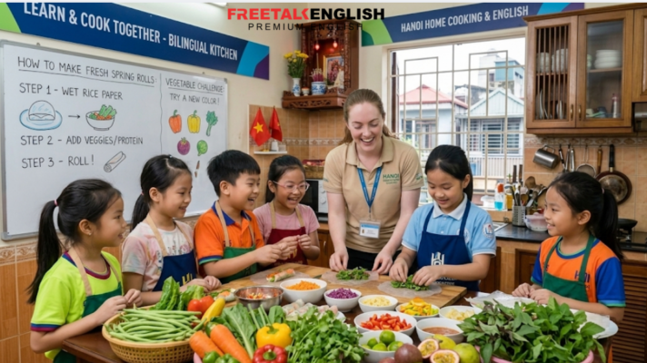 tiếng Anh cho trẻ em Hà Nội