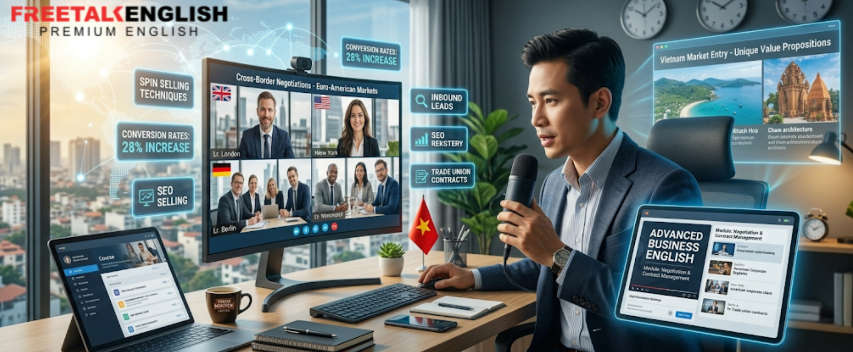 HỌC TIẾNG ANH ONLINE CHO NGƯỜI ĐI LÀM