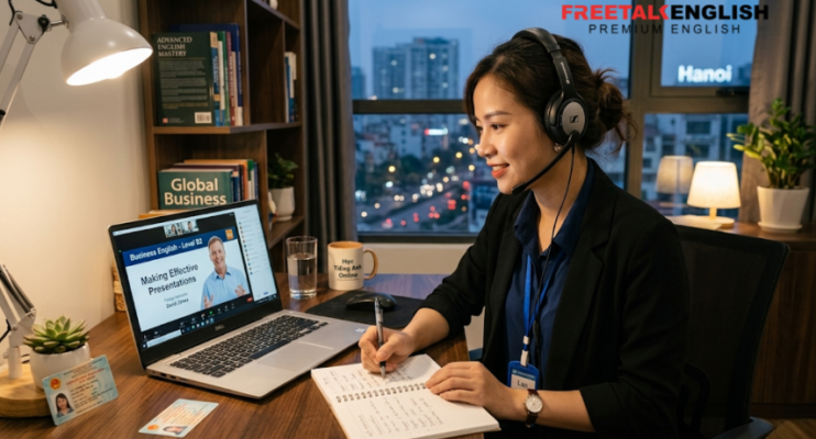 tiếng anh online cho người đi làm