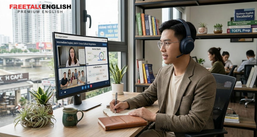 HỌC TIẾNG ANH ONLINE CHO NGƯỜI ĐI LÀM