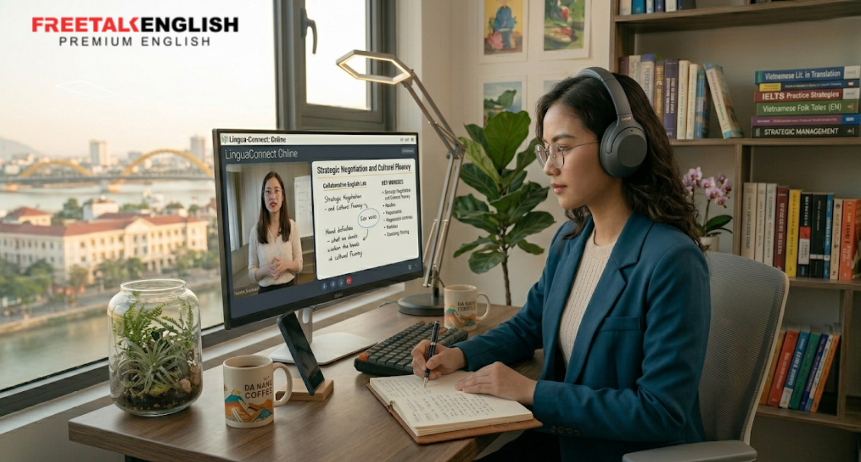 học tiếng anh online cho người đi làm